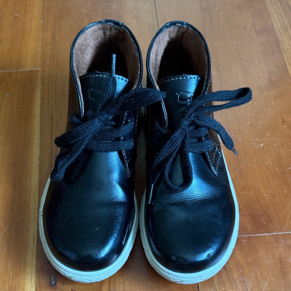 Florsheim Black Kids Boy Dress Shoes
